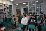Встретились в обновленной библиотеке